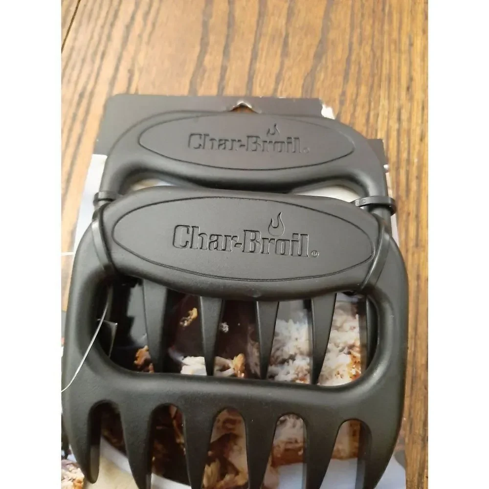 New BBQ Grilling Cooking Essentials Spatula Meat Claws Grill Brushes NWT